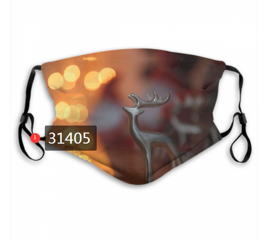 2020 Merry Christmas Dust mask with filter 18